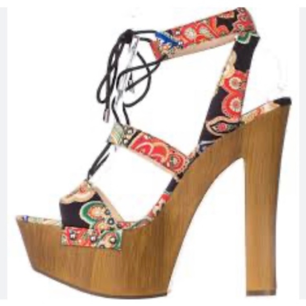 New Jessica Simpson Doreena Platform Sandals - Picture 1 of 7